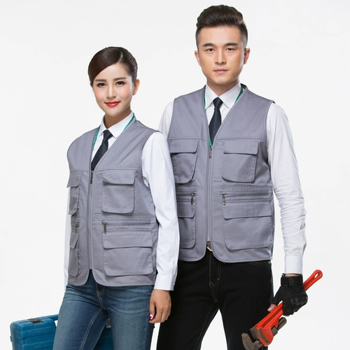 Жилет для работы, делается под заказ, с печатью вашего логотипа