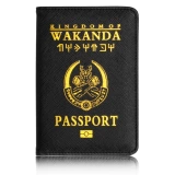 Cross Black Panther Country Mestiance Alliance RFID Антимагнитный паспортный набор набор воздушных билетов.