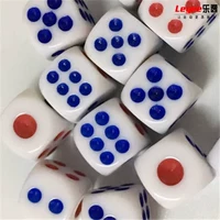 Белые высококачественные акриловые игральные кости
