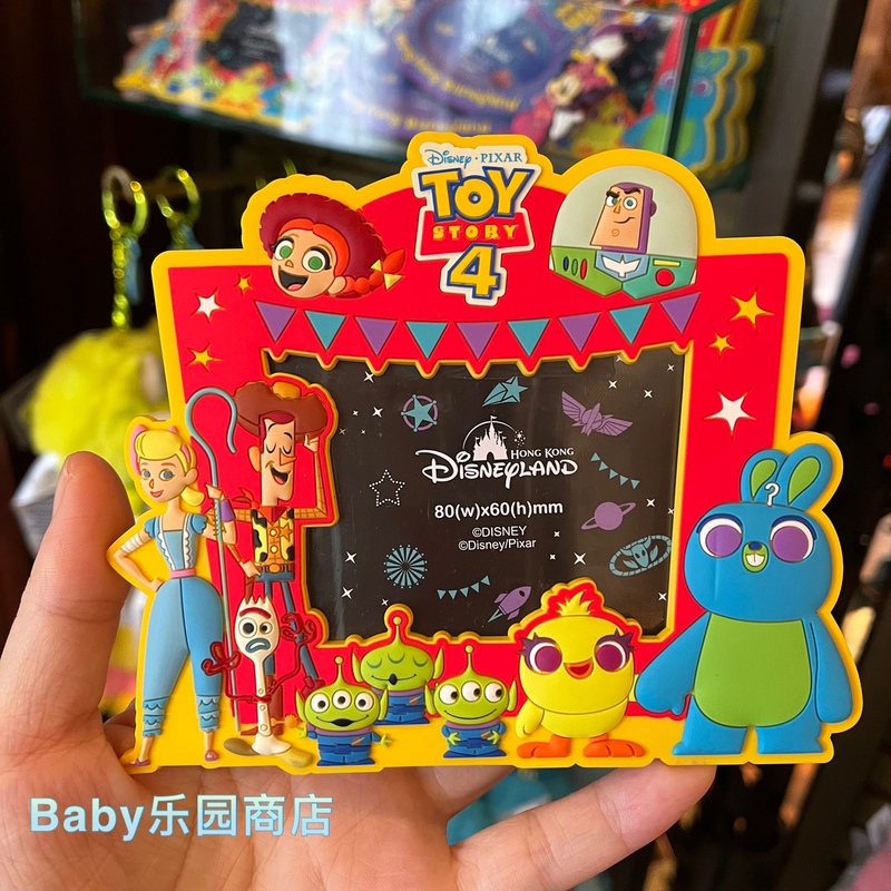 Hong Kong Disneyland Toy Story 4 Cartoon Refrigerator Magnet Photo Frame Magnetic Sticker Magnetic Sticker Hong Kong Disneyland Toy Story 4 Cartoon Refrigerator Magnet Photo Frame Magnetic Sticker Magnetic Sticker