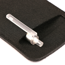 (drivers pen shop) felt small pen bag minimalist classic style with 3 pens light and convenient