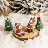 Рождественская креативная милая смола, настольное украшение для офиса для пожилых людей, креативный подарок