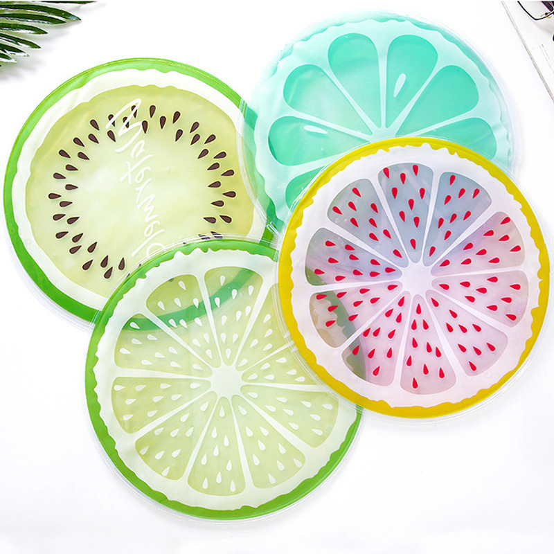 Summer Pet Cartoon Round Fruit Dog Different cushion gel ice cushion cooling cooling cooling cooling cooling cooling cooling pet supplies cooling