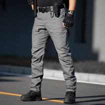 Archon tactical pants military fans training pants mens spring and autumn straight tube special forces pants outdoor elastic waterproof overalls