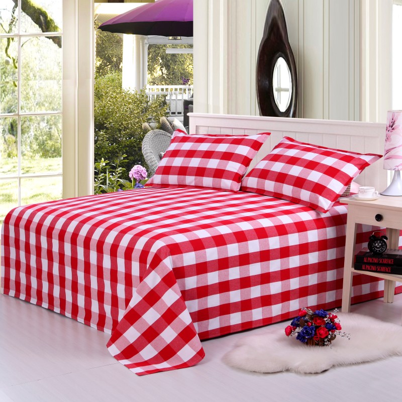 Tấm vải thô cũ đơn mảnh đôi tấm mã hóa dày tấm nông thôn lớn đơn 1,5m1,8m2.0m - Khăn trải giường drap giường
