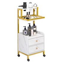 Barber shop cabinet beauty salon hairdressing tool cabinet hair salon special storage rack hair cutting trolley shelf workbench