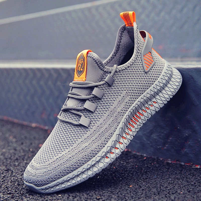 Men's shoes summer breathable mesh shoes trend Joker sports leisure soft bottom deodorant men driving thin tide shoes
