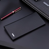 Мужской бумажник, длинный ультратонкий картхолдер, брендовый кошелек, 2022