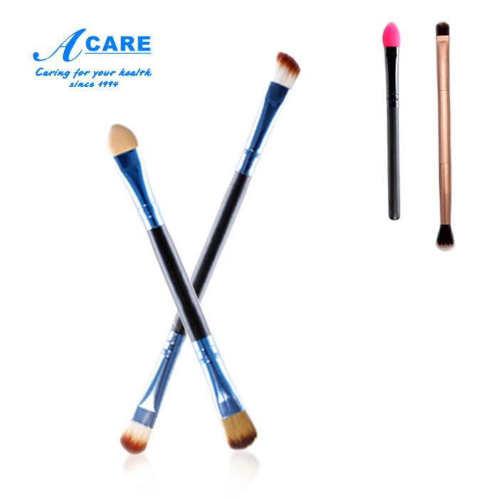 Eyeshadow Brush Makeup Set Beginner Portable Multifunctional Combination Shading Shadow Double Head Makeup Brush Silicone Lip Brush