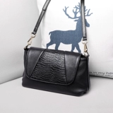 Сумка через плечо, модная универсальная кожаная небольшая сумка, ремешок для сумки на одно плечо, из натуральной кожи, коллекция 2022, воловья кожа