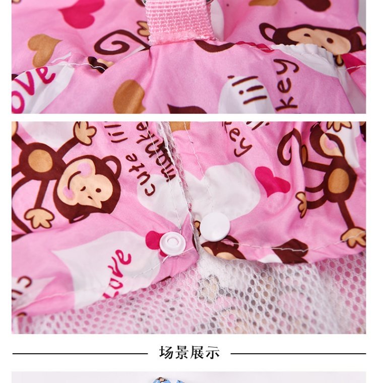 Yili Elite trang phục thú cưng quần áo cún con khỉ mẫu áo mưa chó quần áo hơn gấu Teddy quần áo - Quần áo & phụ kiện thú cưng áo lân cho cún