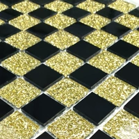 Черное зеркало золотое бриллиант