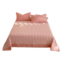 A class of maternal and baby bed single piece of pure cotton 100 full cotton double gauze double household use sheet three pieces