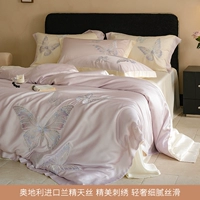 Красочная бабочка фиолетовая [сертифицированная орхидея Тианси, шелкоподобное плавное опадение]