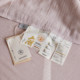 Natural Cotton and Linen Summer Quilt, Soft Solid Color Linen Soybean Air-Conditioning Quilt, Class a Summer Quilt Four-Piece Set, Machine Washable
