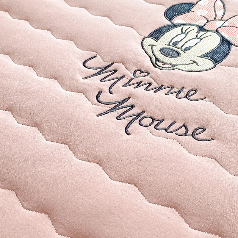 Disney Стеганый Наматрасник-Простыня из Соевого Волокна и Хлопка, Полный Обхват