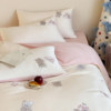 100S Long-Staple Cotton Bedding Four-Piece Set Pure Cotton 2025 New Style Cartoon Embroidery High-End Master Bedroom