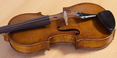 Немецкая антикварная скрипка 4/4 Ge Ge 1715 Карло Хосе Петтереле Old03