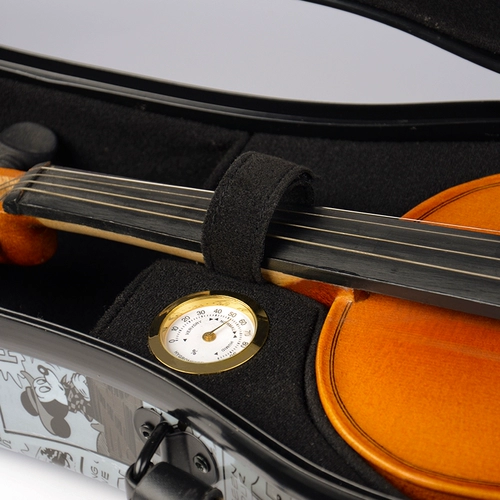 Скрипка, стеклянная мультяшная коробка из углеродного волокна