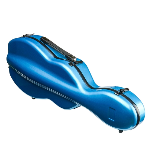 Скрипка, сверхлегкая переносная синяя коробка