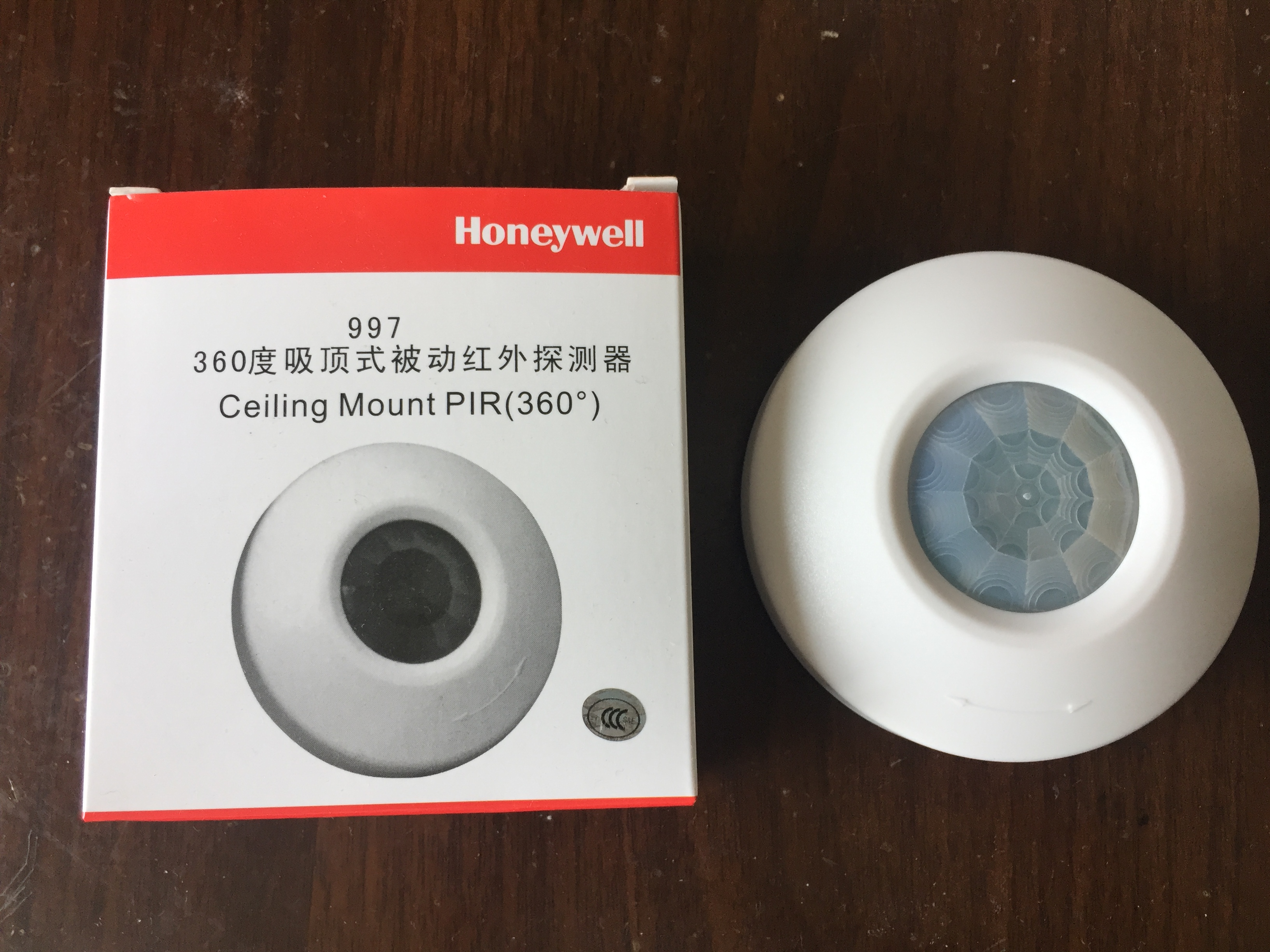Honeywell 997 ceiling probe Honeywell wired 360-degree infrared alarm infrared detector