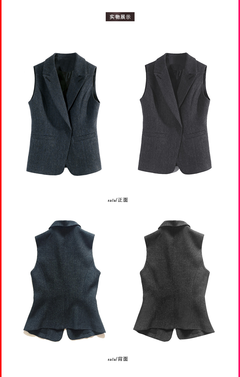 Débardeur chaud pour femme      en Polyester - Ref 3175984 Image 25