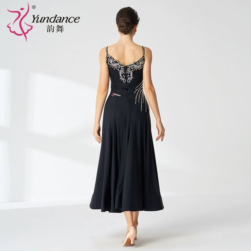 Yundance Rhyme Dance New National Standard Modern Dance Drange Service Индивидуальное большое платье Lobel Dance Walz