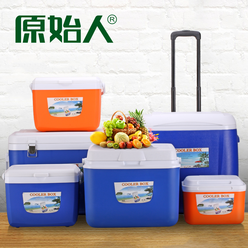 Outdoor Vehicular Portable Incubator Food Refrigerated Box Commercial Pendulum Spread Meal Delivery Outside of Cold Fresh Box Fishing Ice Bucket