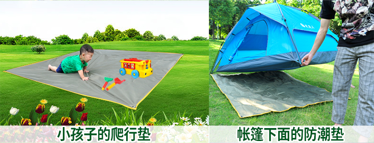 Thảm sàn nguyên thủy Oxford vải dày 200 * 200 sàn vải ngoài trời thảm chống thấm mat - Thảm chống ẩm / Mat / Gối tấm thảm xốp