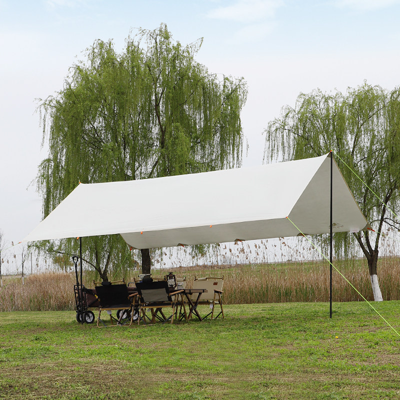 Outdoor canopy Thickened Sun Shelter Canopy Canopy Folding Flex Outdoor Rain Protection Sunscreen Sunscreen Sunscreen UV Camping-Taobao