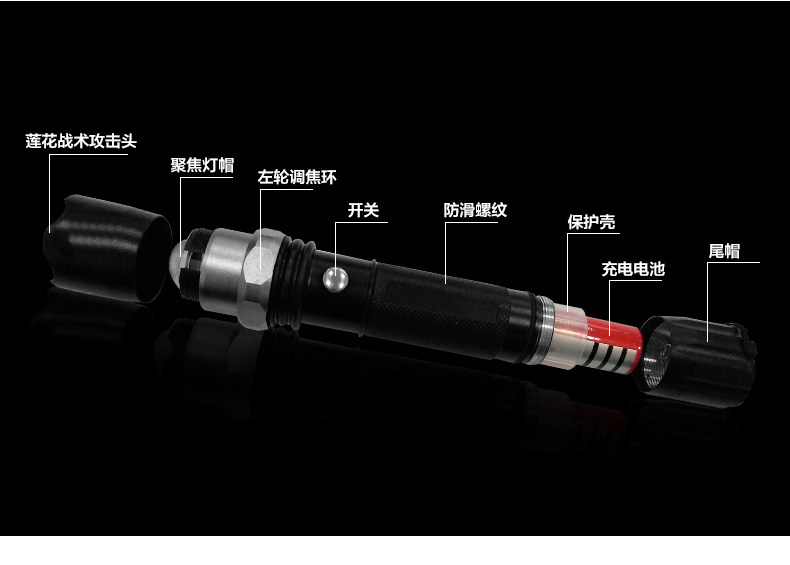 Eclairage pour vélo - phare - Ref 2398662 Image 6