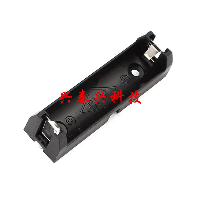 1 section 5 battery case 14500 battery case ER14505 battery holder with small black clamp 1 section 5 battery case
