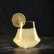 Gold quality wine European-style lead-free crystal flying saucer type brandy cocktails Classic Cup Whisky Wine Glasses