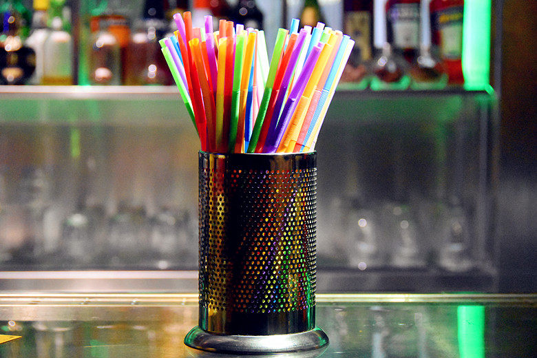 Gold Quality Wine Bar Straw Color Straws Art Straws Creative Straws Beverage Straws Plastic Art Straws