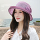 Fisherman hat women's sun hat foldable sun hat women's summer hat basin hat anti-UV sun hat