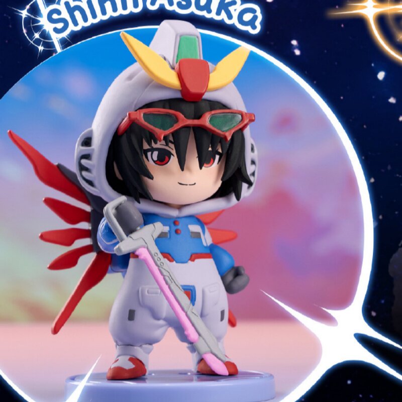 万代GUNDAM SEED DESTINY睡衣玩偶服高达系列盲盒周边Q版驾驶员，让你萌