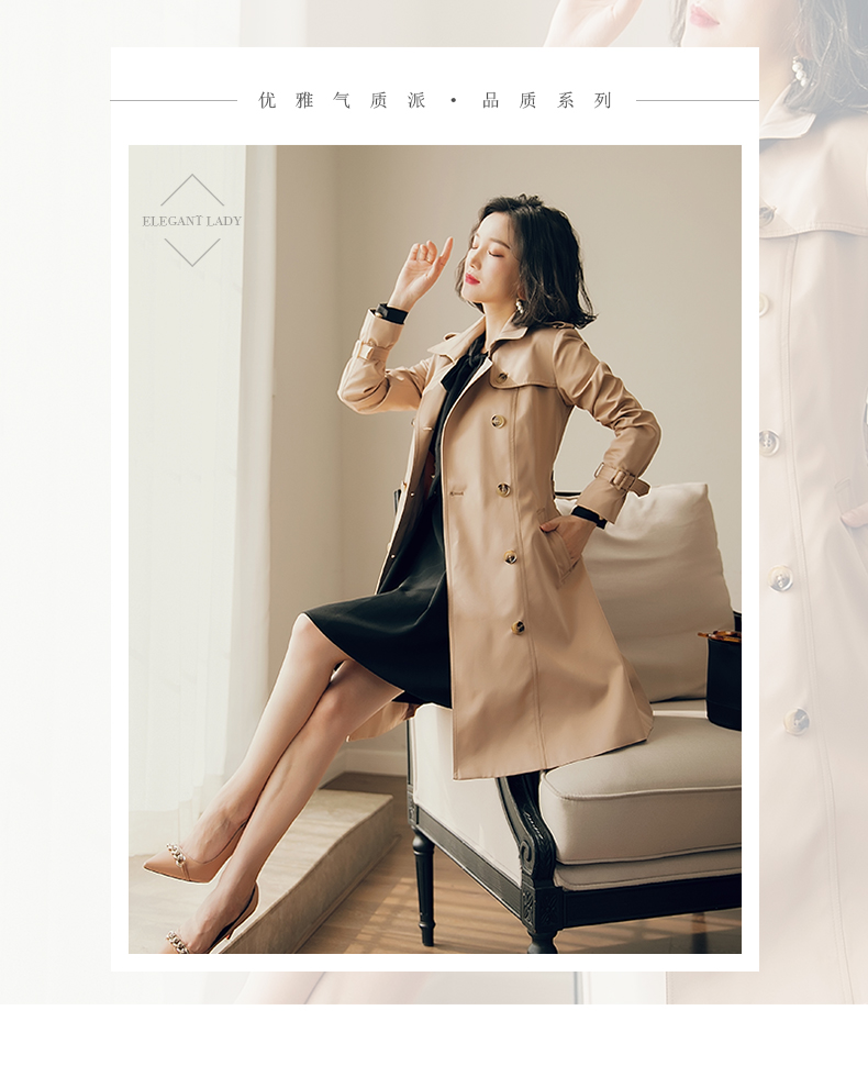 Trench pour femme en Polyester - Ref 3226321 Image 7