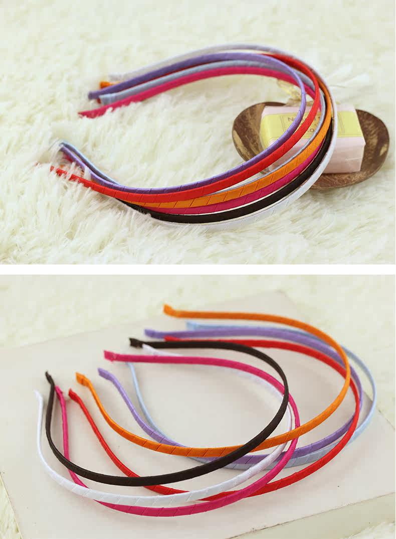 Accessoire coiffure en satin - Ref 1202564 Image 7