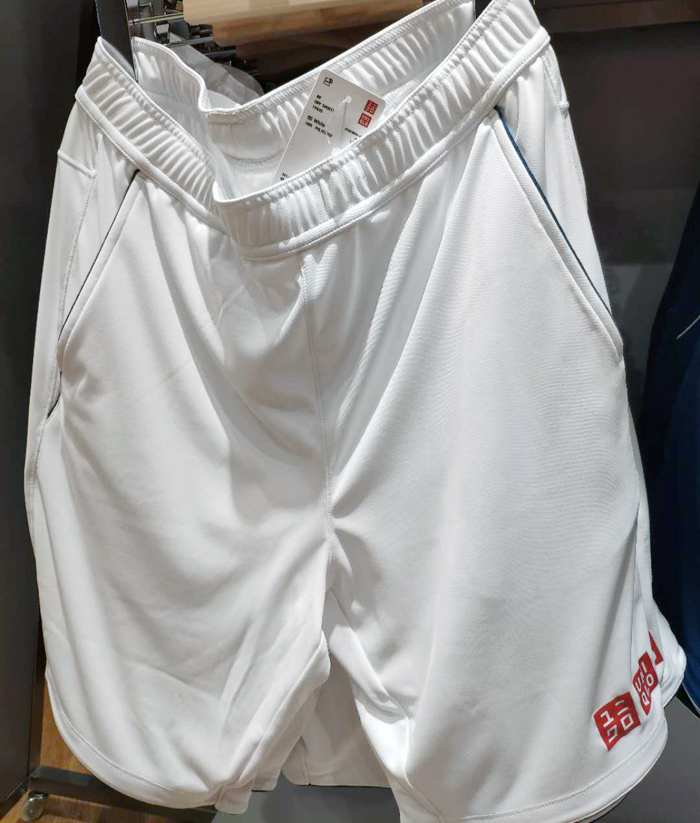 Federer với áo sơ mi DRY-EX tay ngắn UNIQLO UNIQLO Quần thể thao quần vợt nhanh Federer POLO áo phông polo
