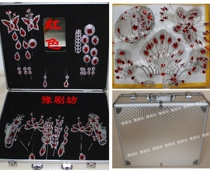 Opera headdress Drama headdress Water drill face Multicolored wood diamond Miss Flower Dan headdress Tsing Yi Full box full set headdress