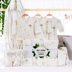 Bộ quà tặng cho bé mùa thu đông 0-3 tháng tuổi Quần áo cotton cho bé sơ sinh trăng tròn quà tặng cao cấp hộp quà tặng bé trai Bộ quà tặng em bé