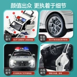 Металлическая полицейская машина, большая игрушечная машина, модель автомобиля для мальчиков, дорожная полиция, 3 лет