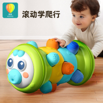 Baby learning crawling guide toy baby 0 to 1 year old 6 months 3 puzzle lying down training artifact for toddlers and children