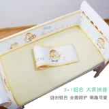 Кроватка, летние дышащие бортики, детская лента для новорожденных, ограждение, защита от столкновений