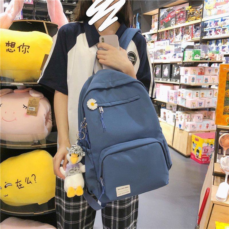 School bag female Korean version of Harajuku ulzzang forest girl large