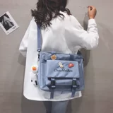 Вместительная и большая японская сумка для телефона, универсальная брендовая сумка на одно плечо