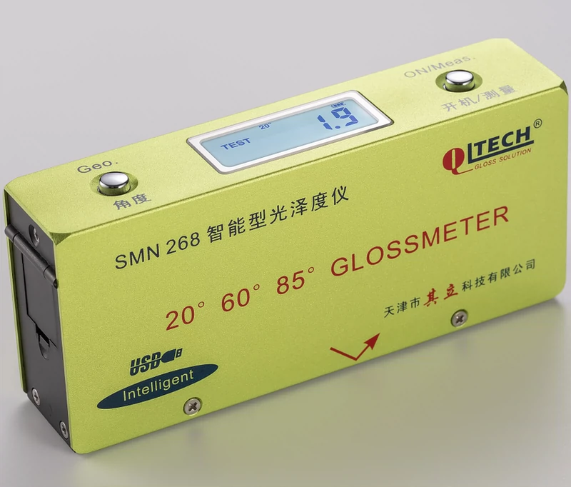 Máy đo độ bóng ba góc SMN268 của nó là máy đo độ bóng thông minh dành cho sơn và chất phủ, v.v. máy đo độ bóng bề mặt sơn