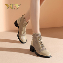 Rough heeled sandals women 2021 new high heels children summer fashion womens shoes hollow mesh cool boots women Joker