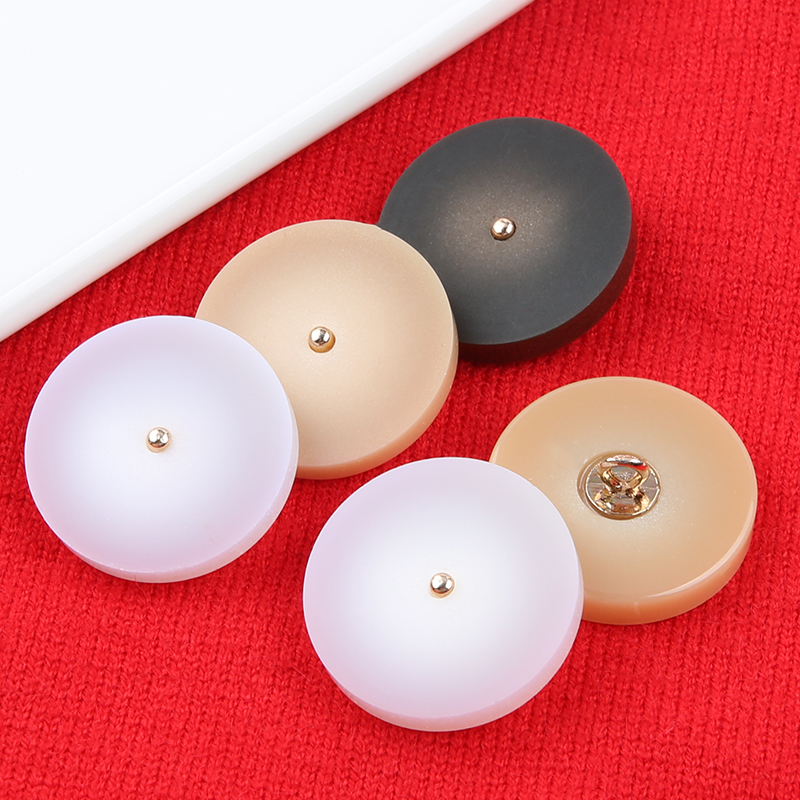 Resin button High-end Male Coat Wind Clothing Round Button accessories 100 lap dresses suit upscale Decorative Big