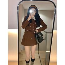 Sandro Moscoloni2023 years new advanced senses small fragrant wind fried street fashion wearing a hitch two-piece set